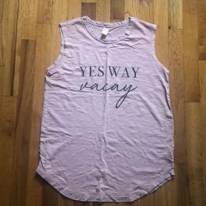 Yes Way Vacay muscle tank from Vici